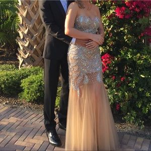 Terani Sequined Gown